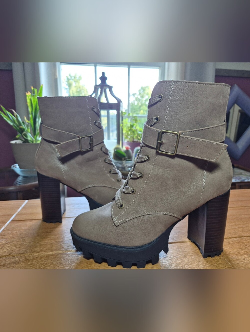 Bamboo 'Intense' Boots - Size 9